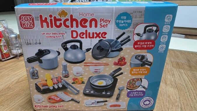 조이키즈 리얼 주방놀이 디럭스세트, 혼합색상, 1세트 – 소꿉놀이 후기