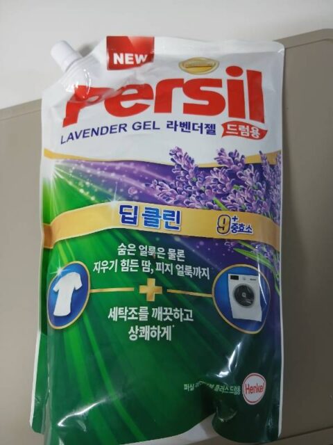 퍼실 딥클린 9중효소 라벤더젤 드럼용 액상세제 리필, 1.5L, 1개 – 액체세제 리뷰