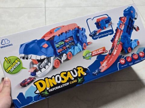베비몽 우걱우걱 공룡 자동차 카캐리어 3in1 장난감 미니카 세트 – 트럭/중장비 후기