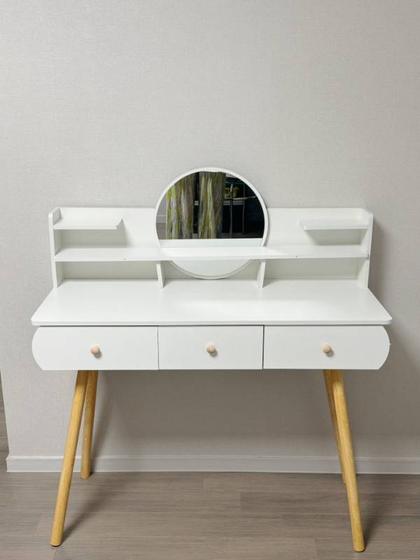 데스텀 입식 수납 거울 화장대 – 일반화장대 후기