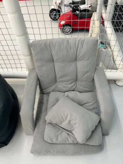 코멧 6단 각도조절 1인용 패브릭 쇼파 등쿠션+방석 세트, 그레이, 1개 – 좌식의자 후기