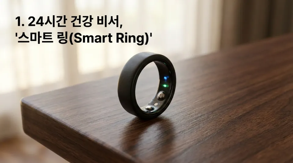 1. 24시간 건강 비서, '스마트 링(Smart Ring)'