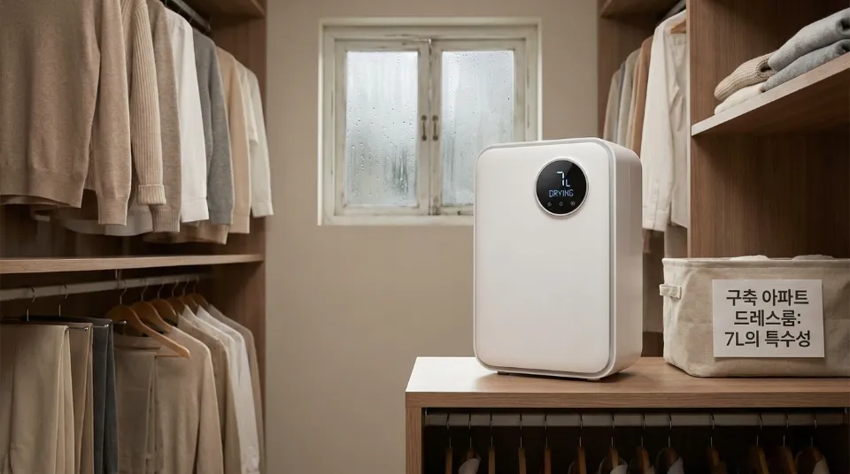 왜 하필 '7L'인가? 구축 아파트 드레스룸의 특수성