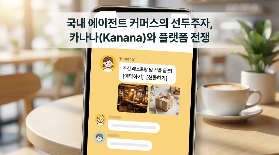 국내 에이전트 커머스의 선두주자, 카나나(Kanana)와 플랫폼 전쟁