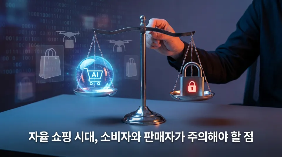 자율 쇼핑 시대, 소비자와 판매자가 주의해야 할 점