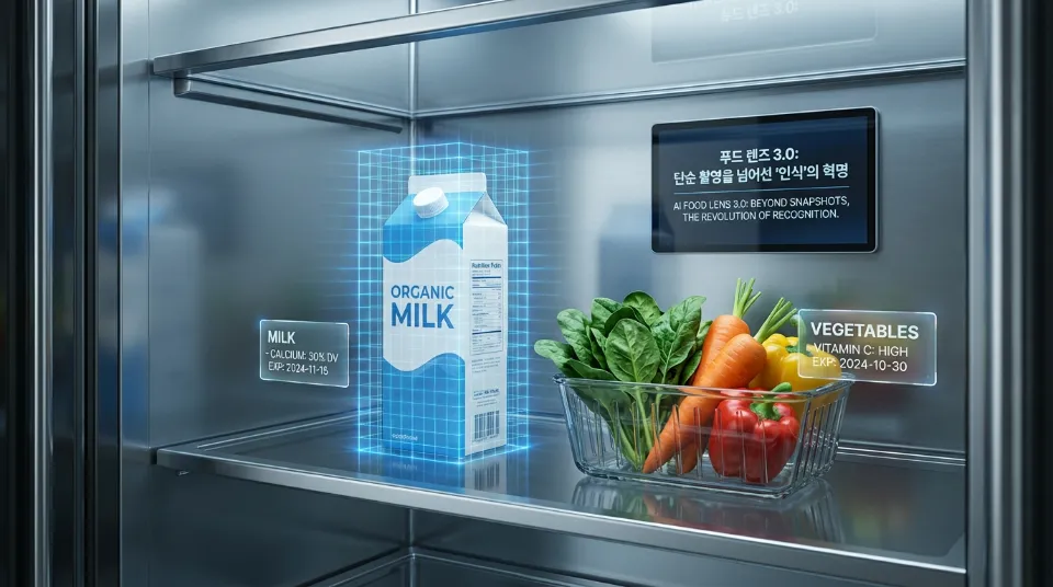 푸드 렌즈 3.0: 단순 촬영을 넘어선 '인식'의 혁명