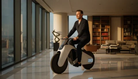 강남 VVIP만 몰래 타는 2026년형 ‘실내용 고체 배터리 전기 바이크’의 진실: 상위 0.1%의 소음 없는 이동 수단 팩트체크