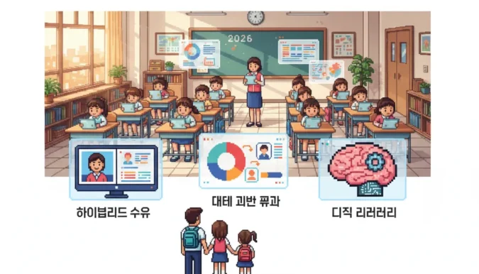 2026년 AI 디지털 교과서 전면 도입: 입학 전 학부모가 반드시 알아야 할 3가지 현실적인 변화